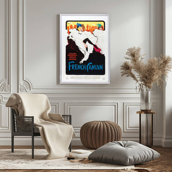 "French Cancan" (1954) Framed Movie Poster