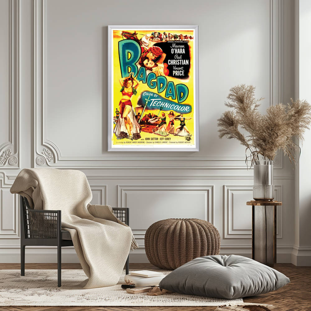 "Bagdad" (1949) Framed Movie Poster