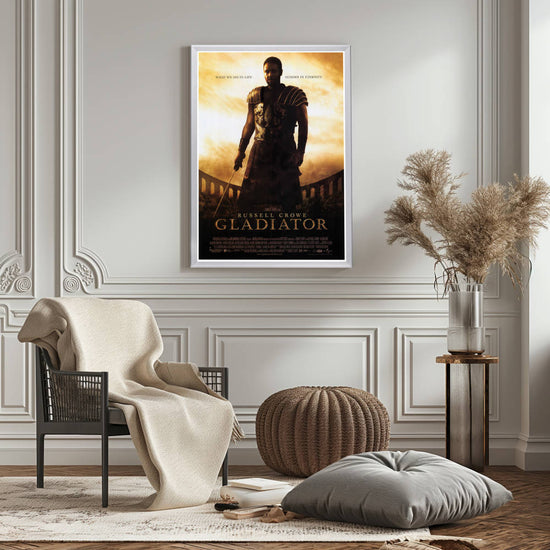 "Gladiator" (2000) Framed Movie Poster