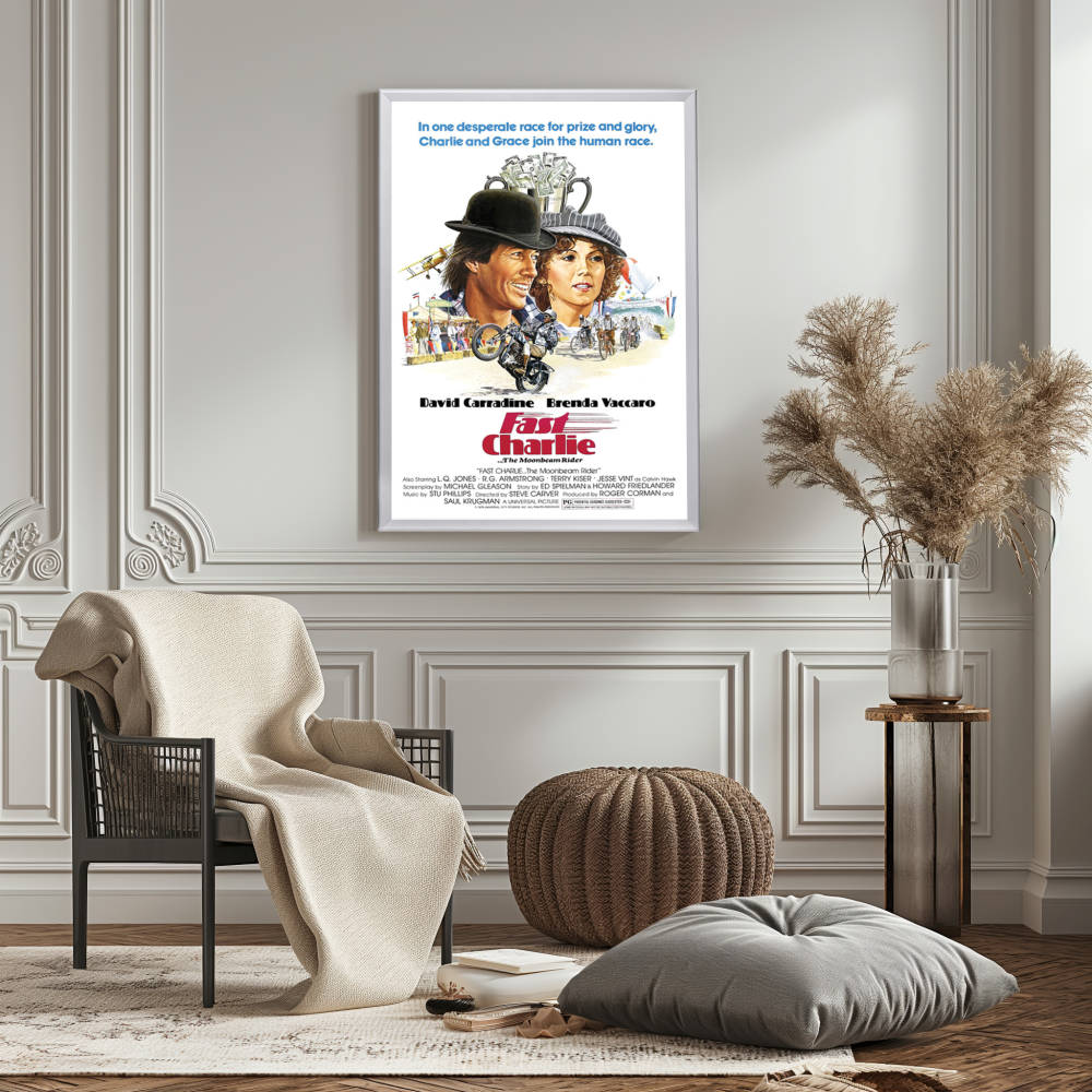 "Fast Charlie...The Moonbeam Rider" (1979) Framed Movie Poster