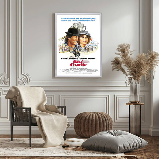 "Fast Charlie...The Moonbeam Rider" (1979) Framed Movie Poster