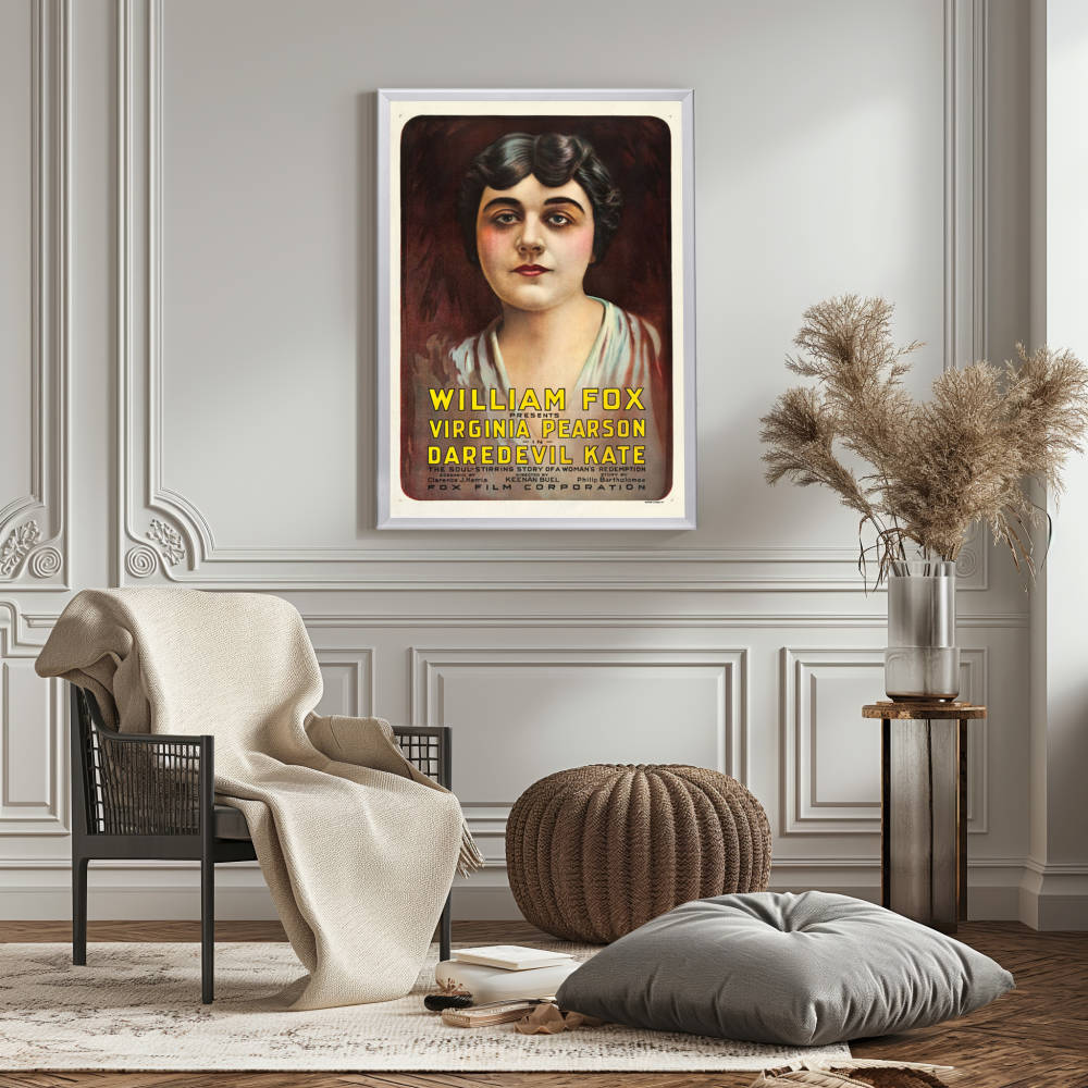 "Daredevil Kate" (1916) Framed Movie Poster