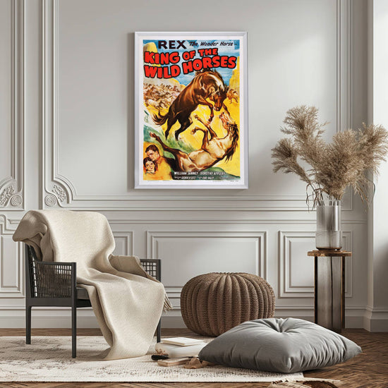 "King Of The Wild Horses" (1933) Framed Movie Poster