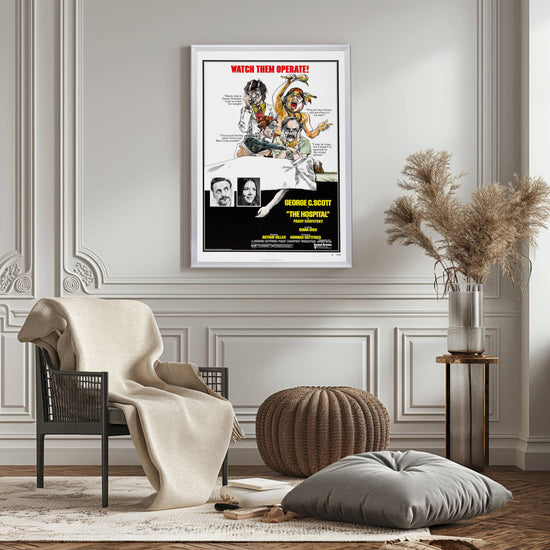 "Hospital" (1971) Framed Movie Poster