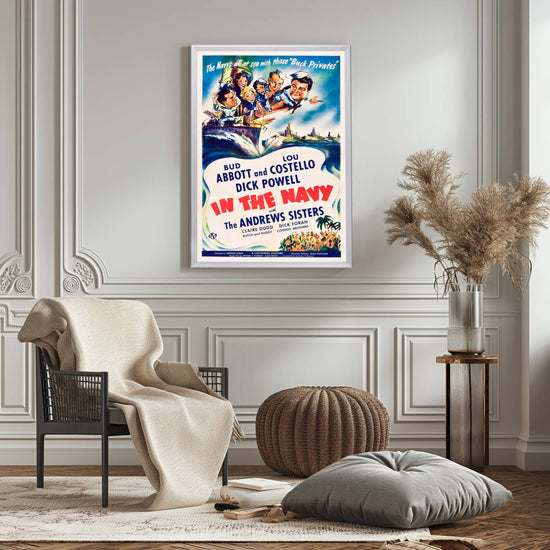 "In The Navy" (1941) Framed Movie Poster