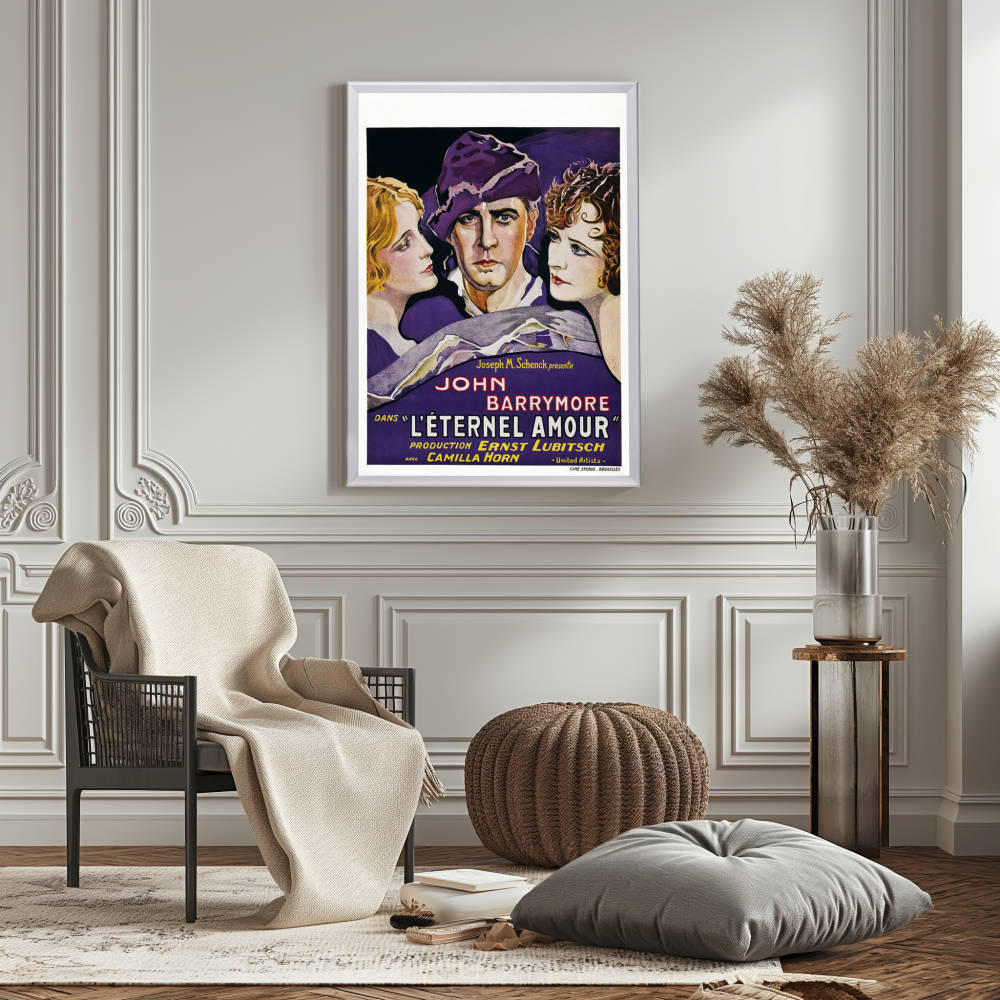 "Eternal Love (French)" (1929) Framed Movie Poster