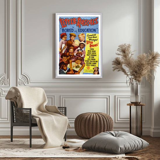 "Bored On Education" (1936) Framed Movie Poster