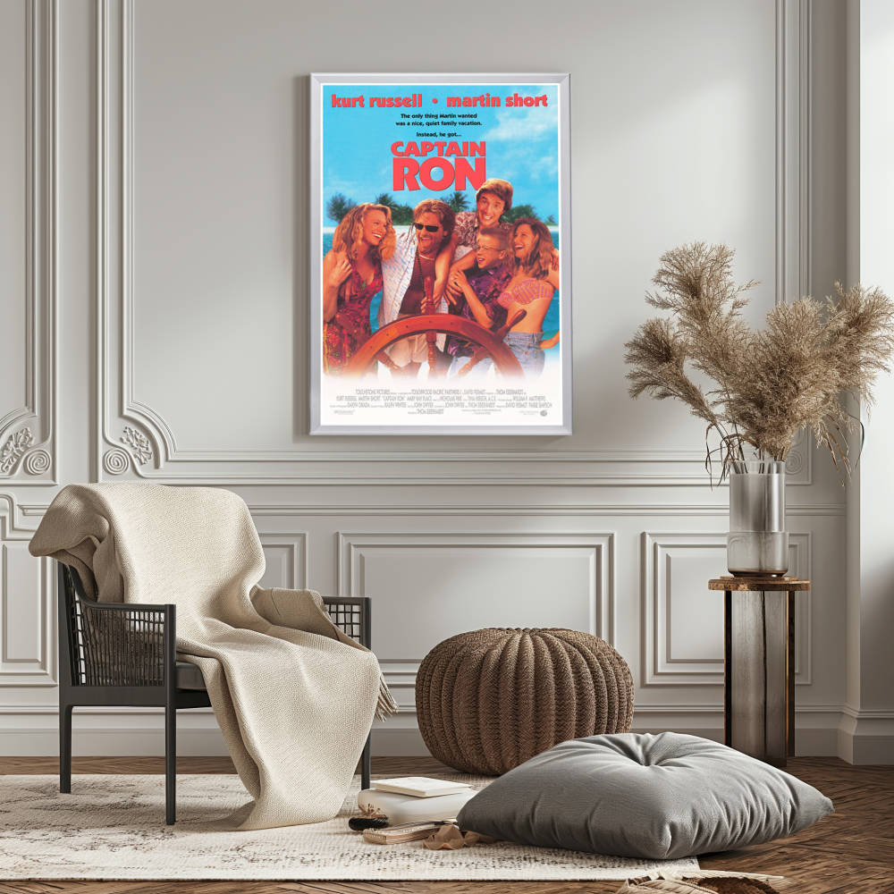 "Captain Ron" (1992) Framed Movie Poster