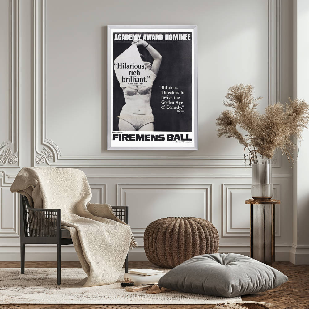 "Firemen's Ball" (1949) Framed Movie Poster