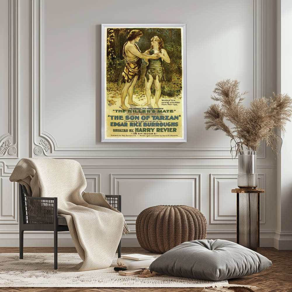 "Son Of Tarzan" (1920) Framed Movie Poster