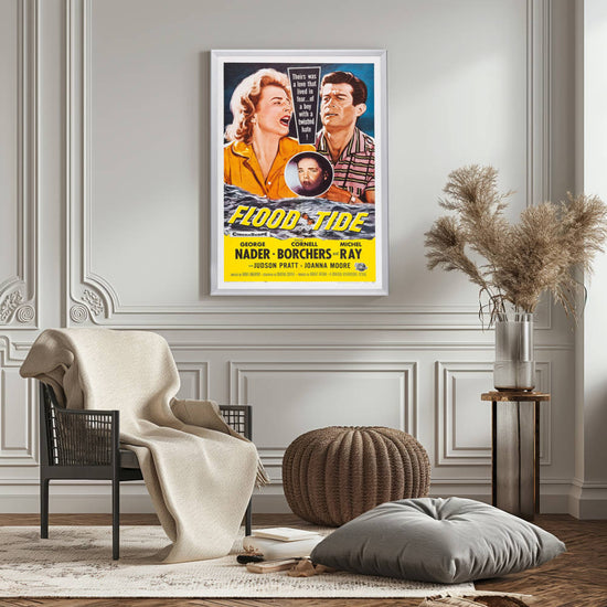 "Flood Tide" (1958) Framed Movie Poster