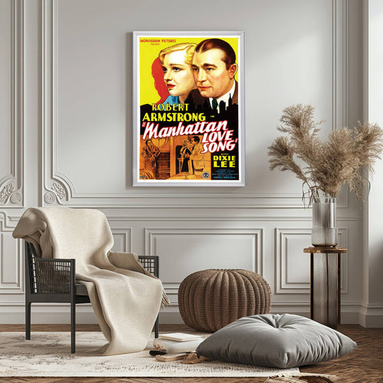 "Manhattan Love Song" (1934) Framed Movie Poster