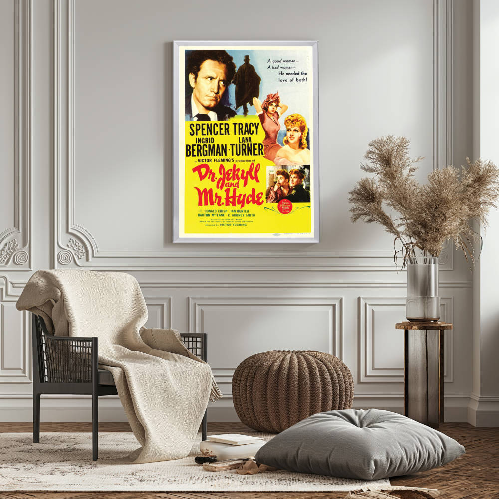 "Dr. Jekyll And Mr. Hyde" (1941) Framed Movie Poster