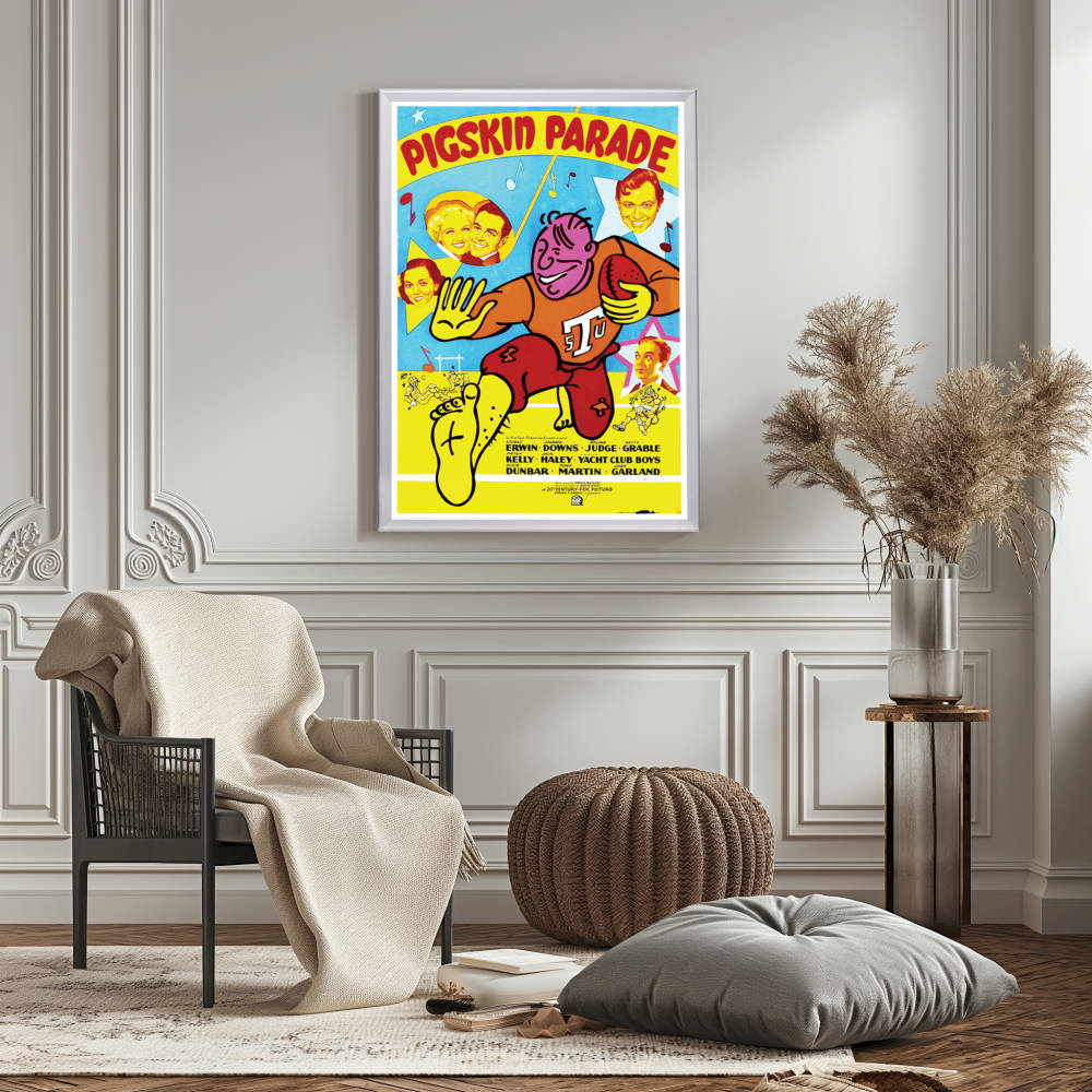 "Pigskin Parade" (1936) Framed Movie Poster