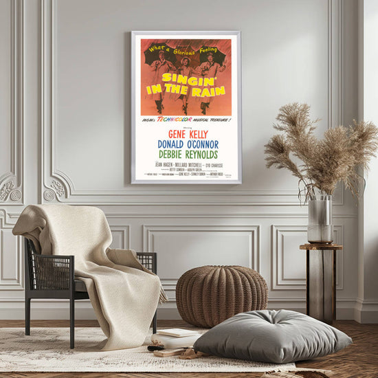 "Singin' in the Rain" (1952) Framed Movie Poster