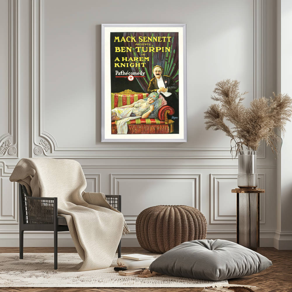 "Harem Knight" (1926) Framed Movie Poster