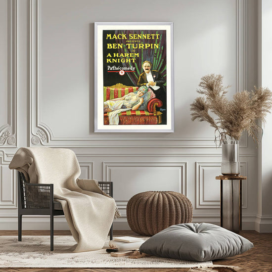 "Harem Knight" (1926) Framed Movie Poster