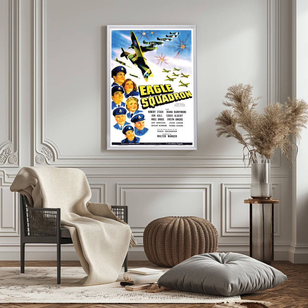"Eagle Squadron" (1942) Framed Movie Poster