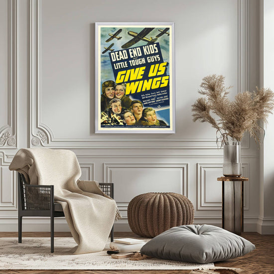 "Give Us Wings" (1940) Framed Movie Poster