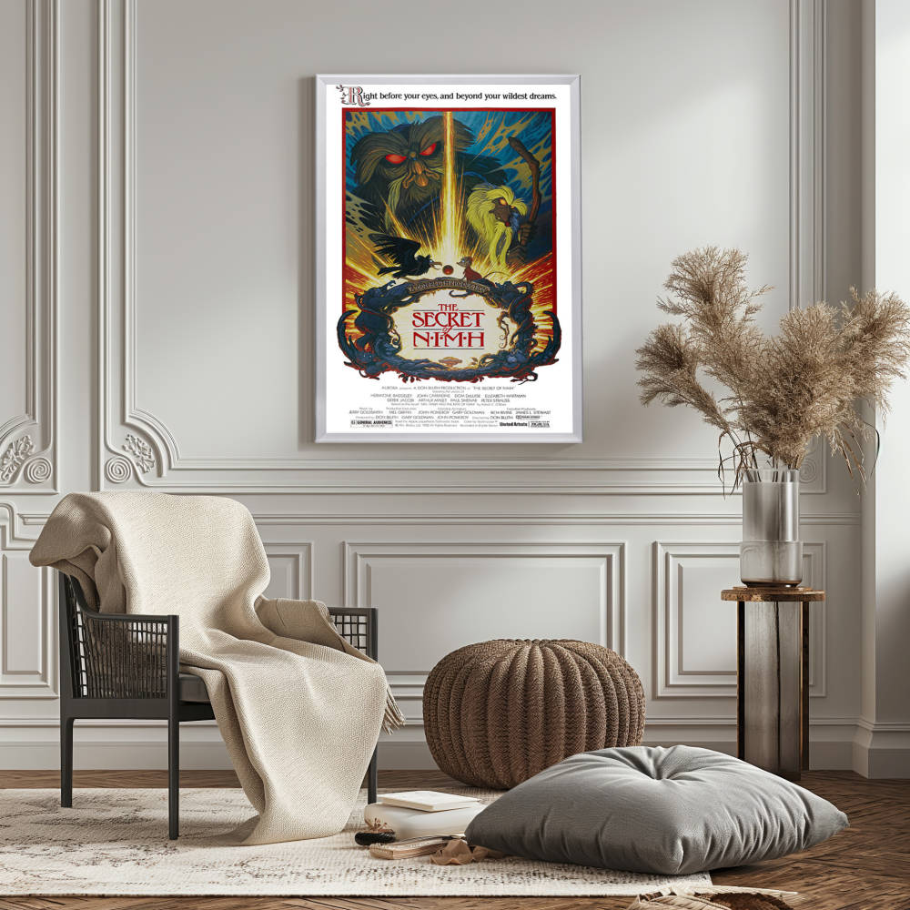 "Secret of NIMH" (1982) Framed Movie Poster