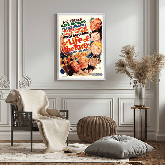 "Life Of The Party" (1937) Framed Movie Poster