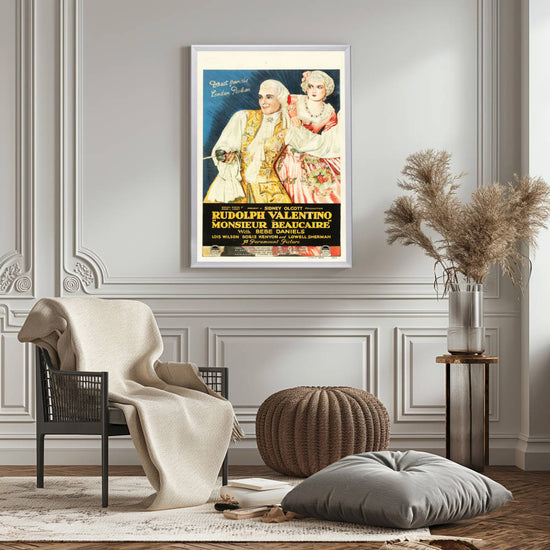 "Monsieur Beaucaire" (1924) Framed Movie Poster
