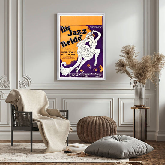 "His Jazz Bride" (1926) Framed Movie Poster