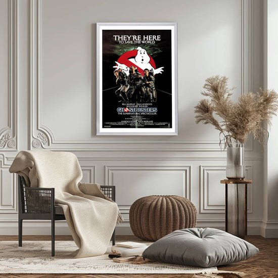 "Ghostbusters" (1984) Framed Movie Poster