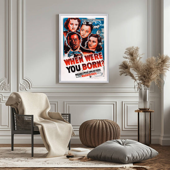 "When Were You Born" (1938) Framed Movie Poster