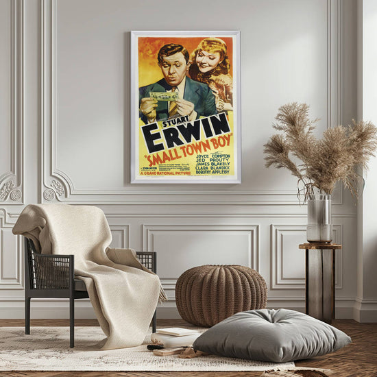 "Small Town Boy" (1937) Framed Movie Poster