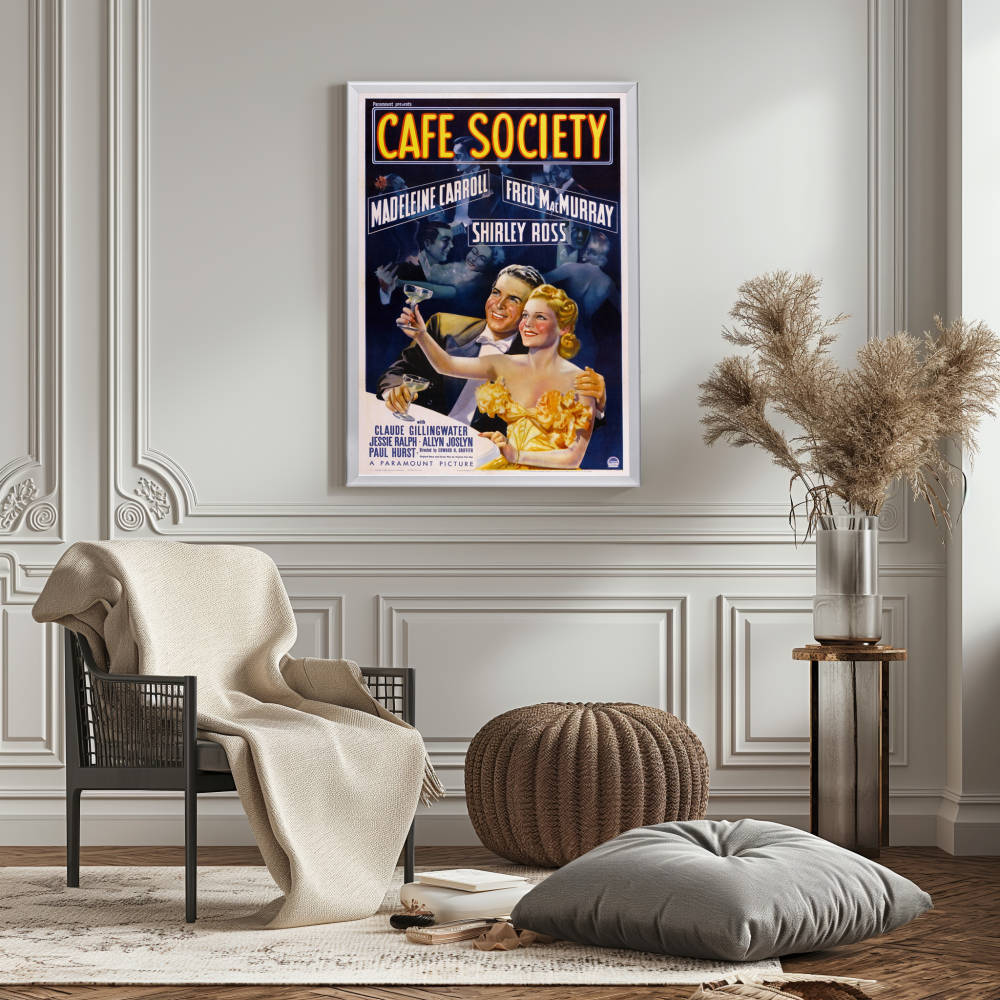 "Cafe Society" (1939) Framed Movie Poster