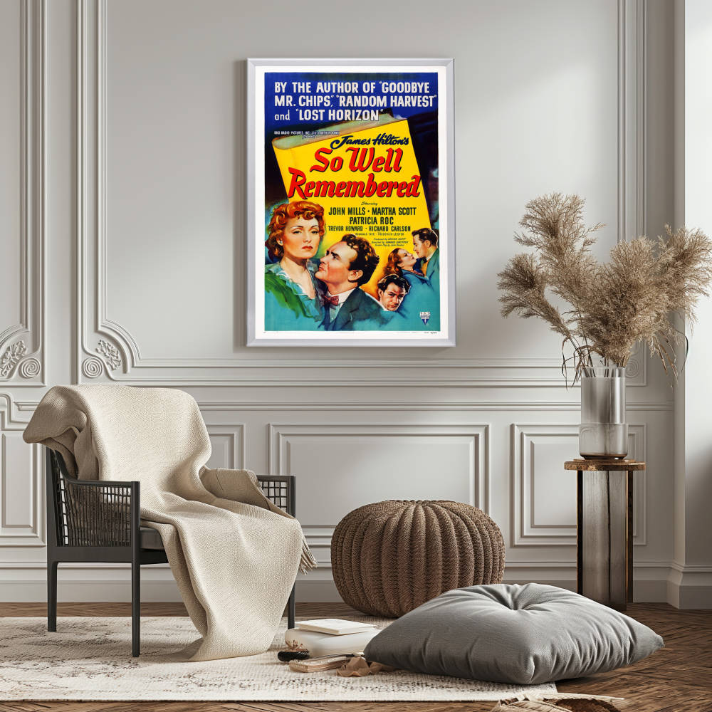 "So Well Remembered" (1947) Framed Movie Poster