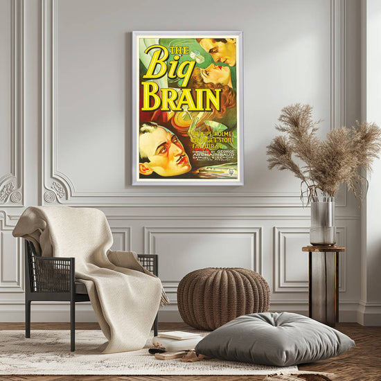 "Big Brain" (1933) Framed Movie Poster