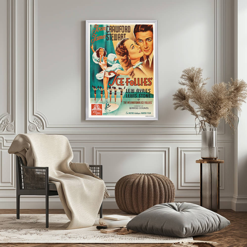 "Ice Follies Of 1939" (1939) Framed Movie Poster