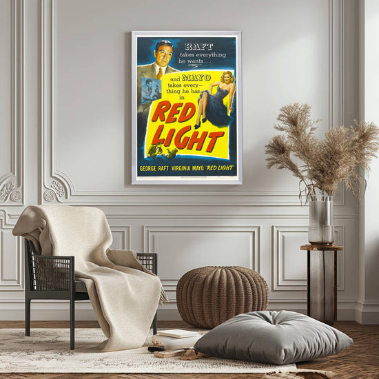 "Red Light" (1949) Framed Movie Poster