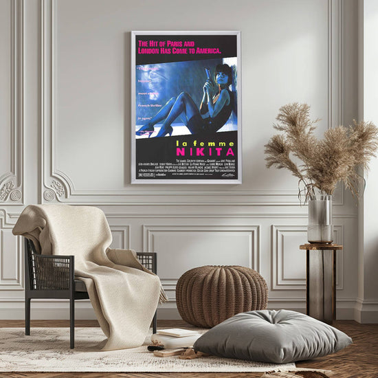 "La Femme Nikita" (1990) Framed Movie Poster