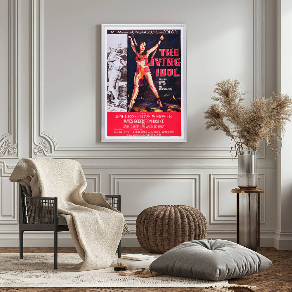 "Living Idol" (1957) Framed Movie Poster