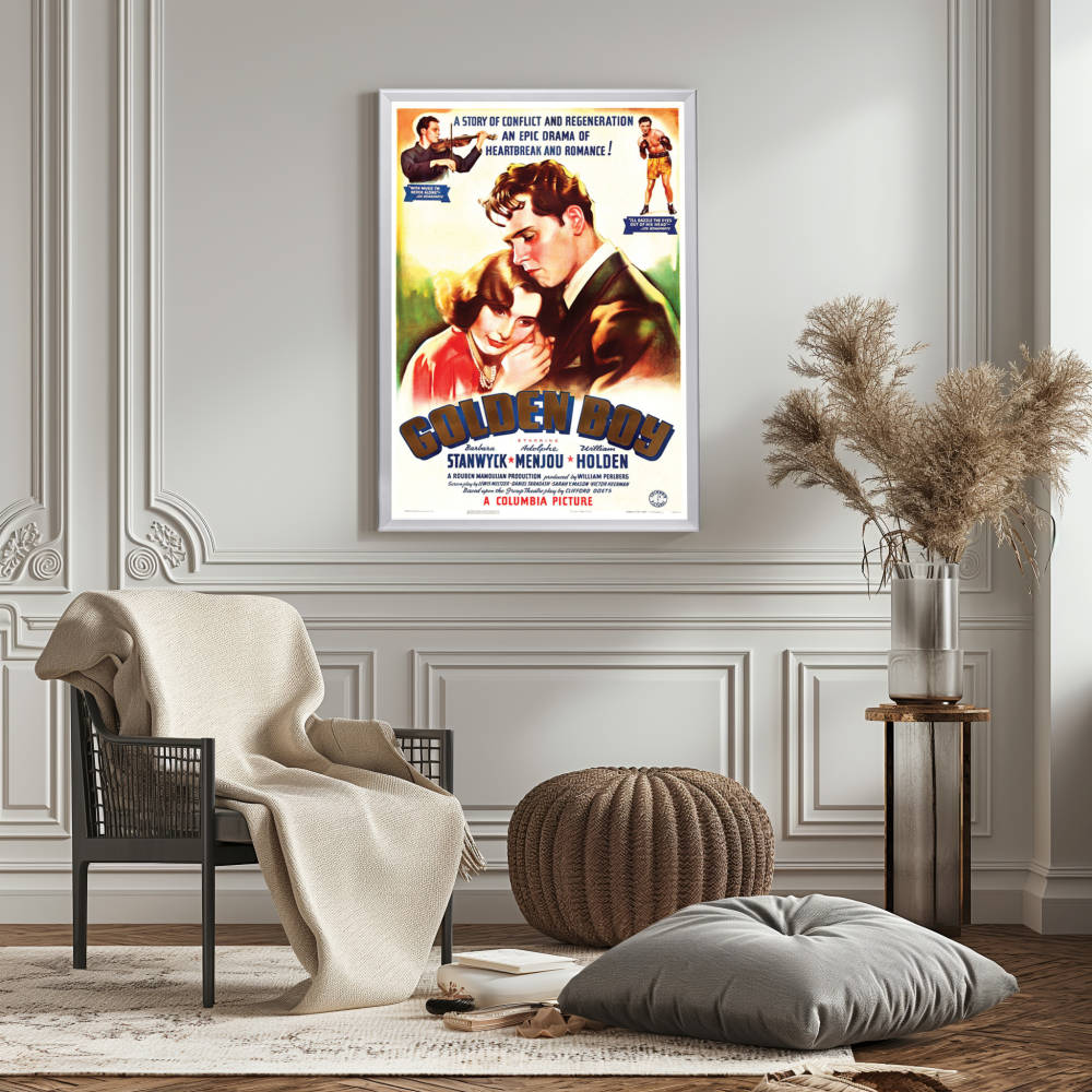 "Golden Boy" (1939) Framed Movie Poster