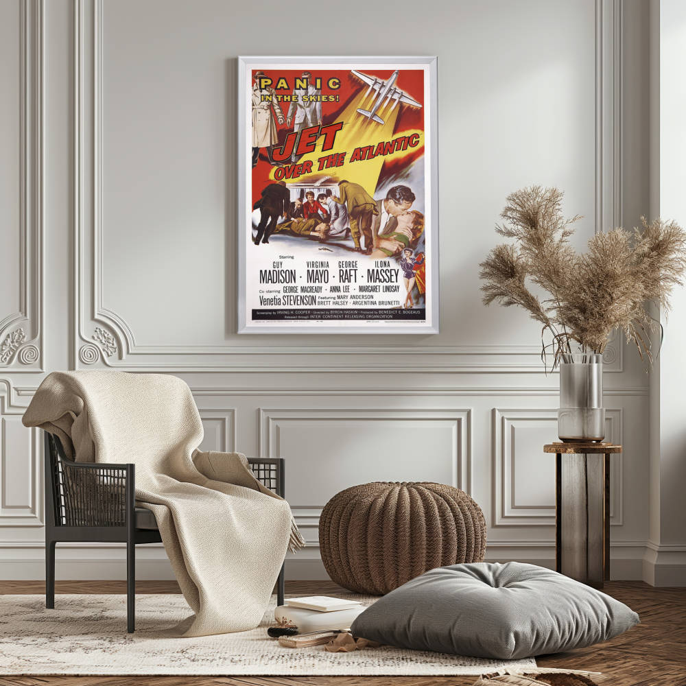 "Jet Over The Atlantic" (1959) Framed Movie Poster