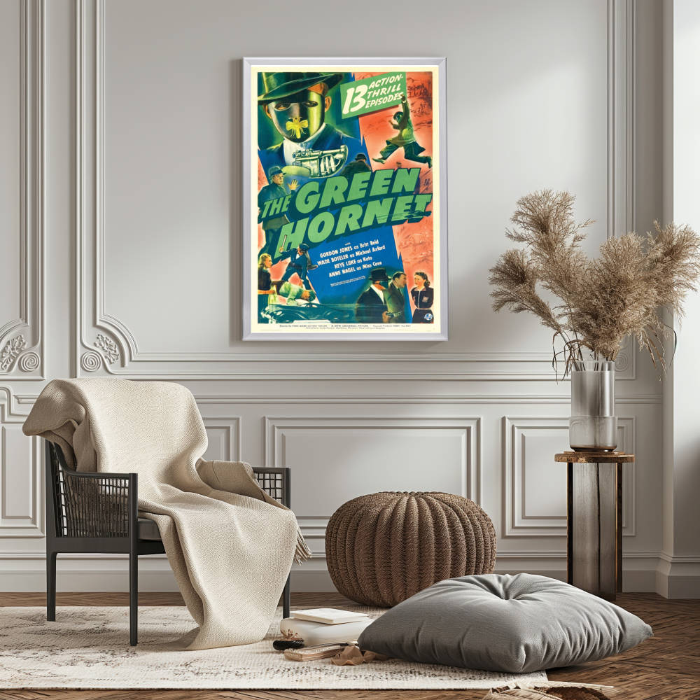 "Green Hornet" (1940) Framed Movie Poster