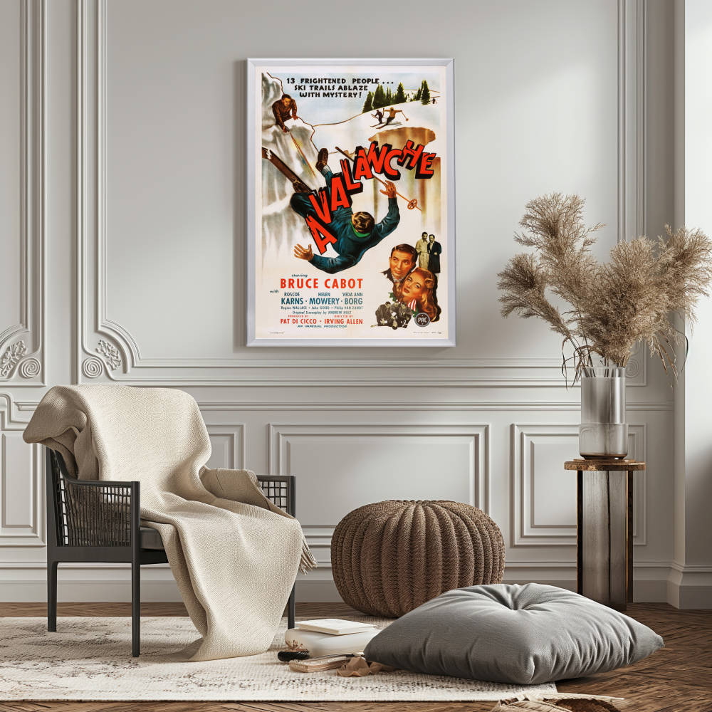 "Avalanche" (1978) Framed Movie Poster