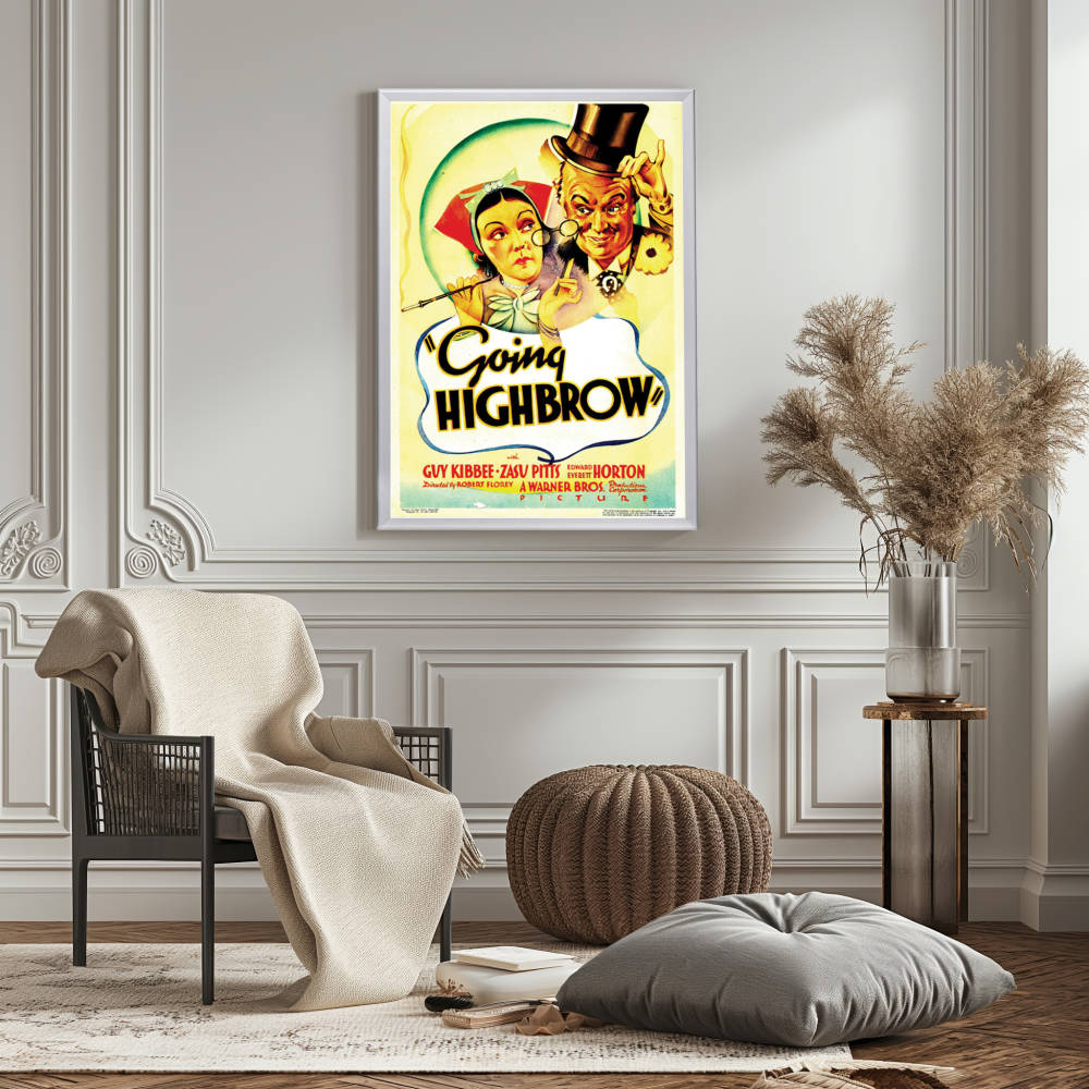 "Going Highbrow" (1935) Framed Movie Poster