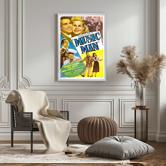 "Music Man" (1948) Framed Movie Poster