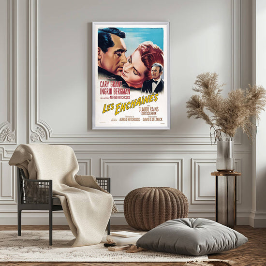 "Notorious (French)" (1946) Framed Movie Poster