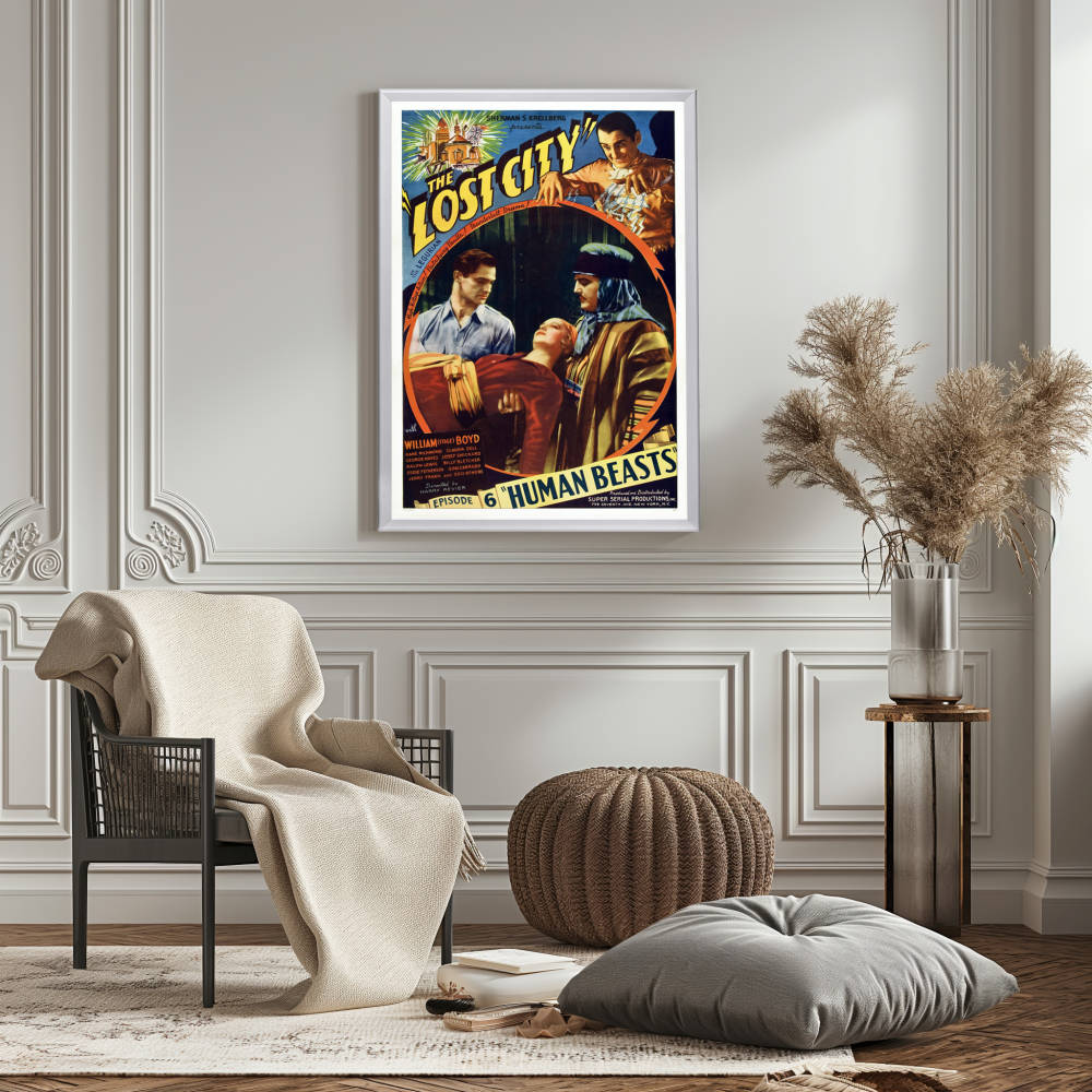 "Lost City" (1935) Framed Movie Poster