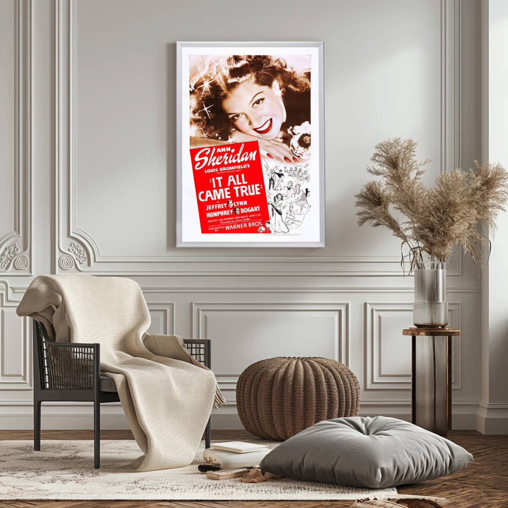 "It All Came True" (1940) Framed Movie Poster