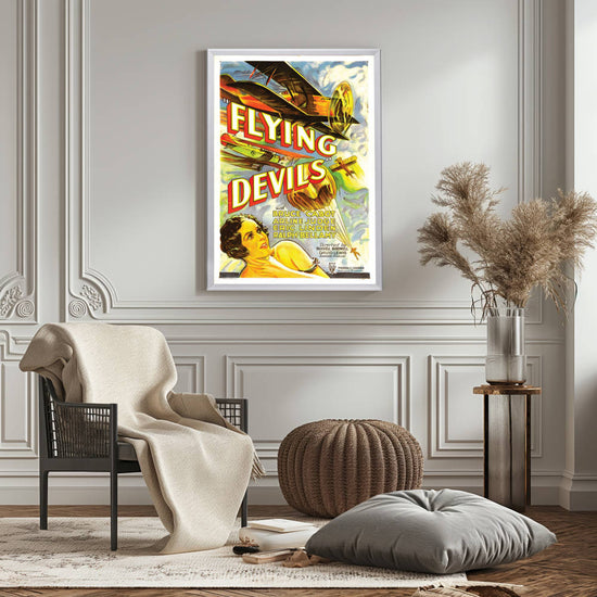 "Flying Devils" (1933) Framed Movie Poster