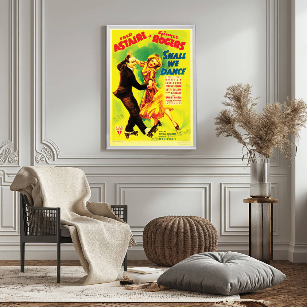 "Shall We Dance" (1937) Framed Movie Poster