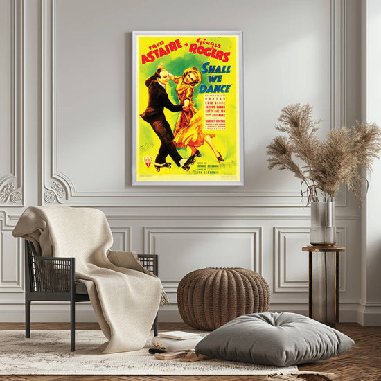 "Shall We Dance" (1937) Framed Movie Poster