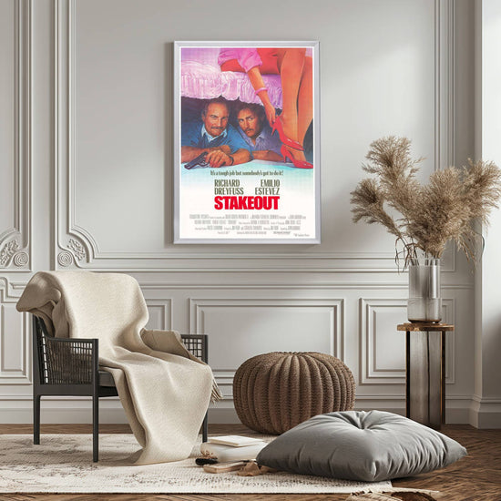 "Stakeout" Framed Movie Poster